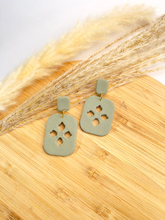 Sage Elena Dangle Earrings