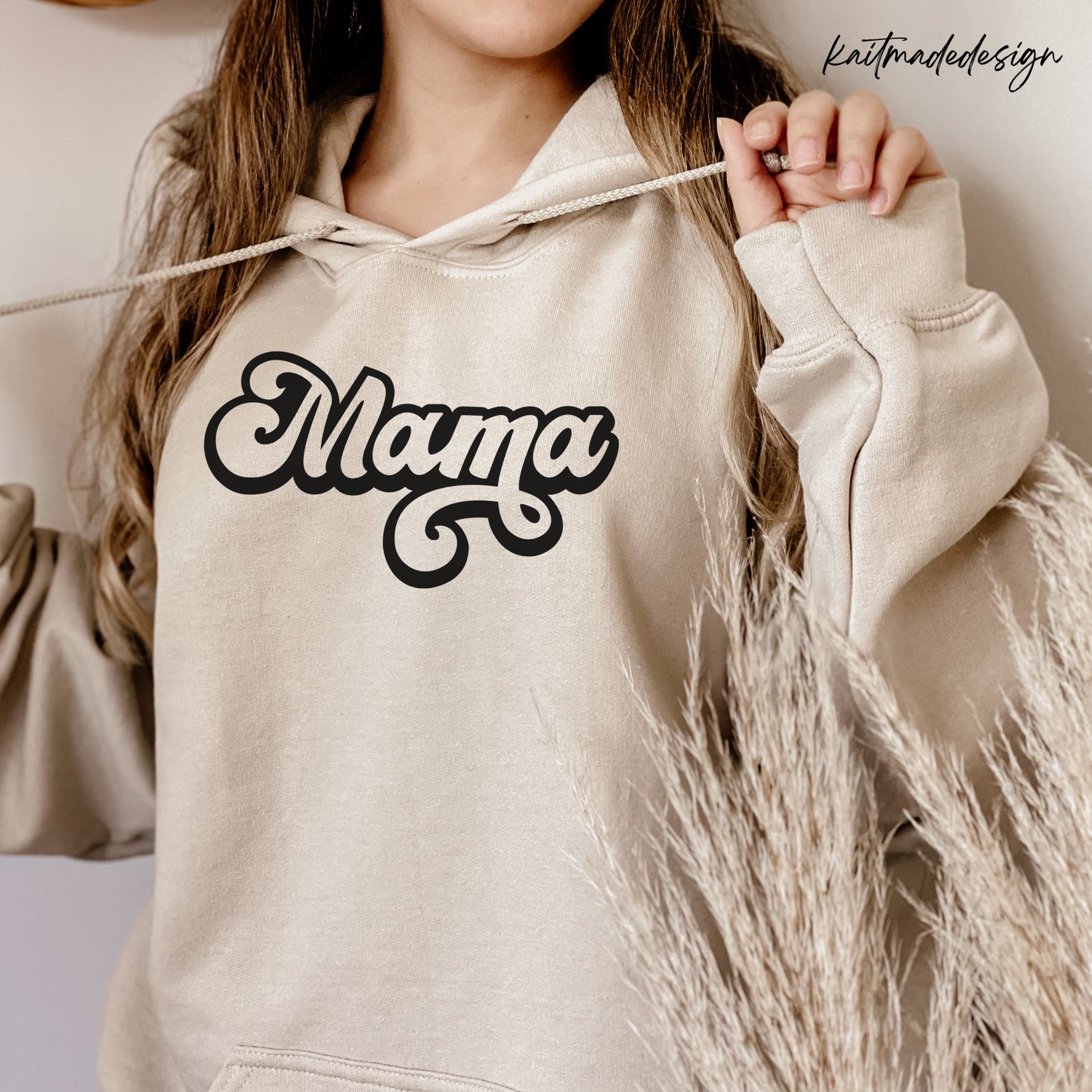 Retro Mama Unisex Hoodie Sweatshirt