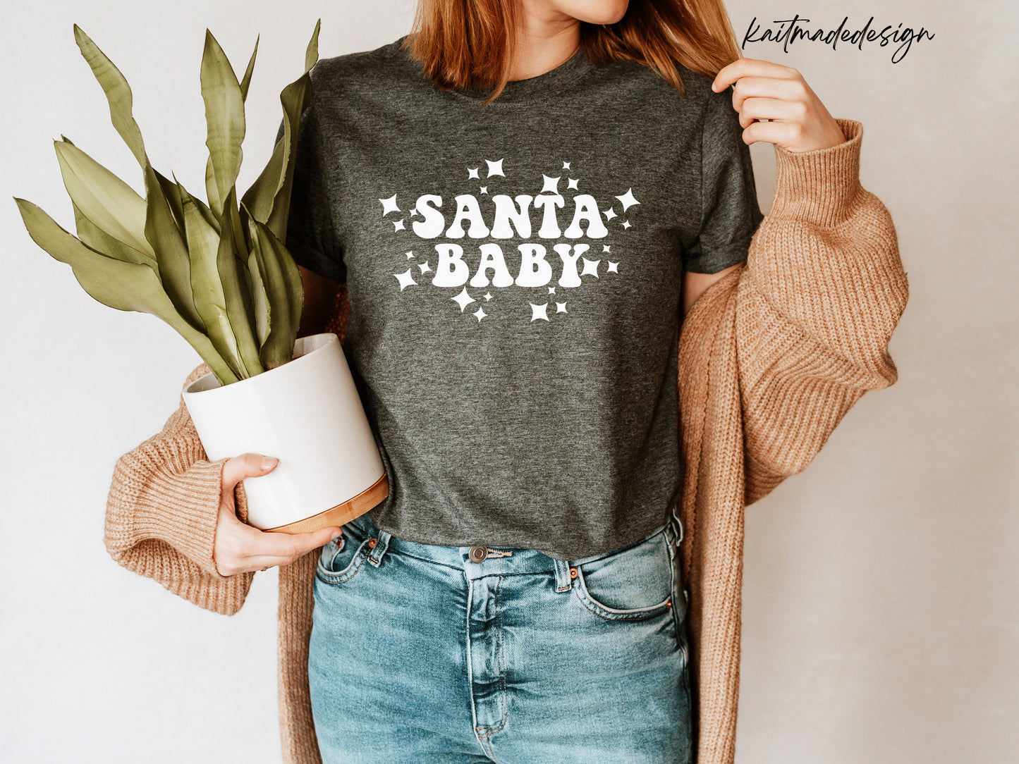 Santa Baby Christmas Unisex Tee